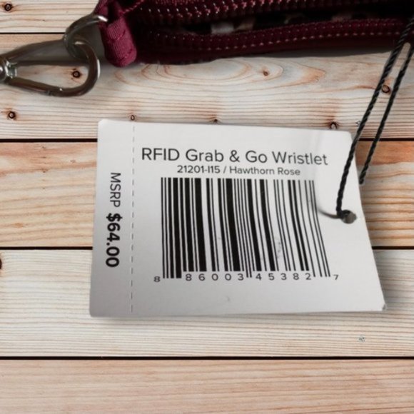 NWT Vera Bradley RFID Grab and Go Wristlet - Picture 9 of 10